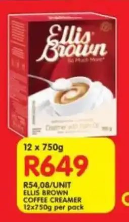 Shoprite Ellis brown coffee creamer offer