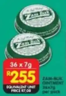 Shoprite Zam-buk ointment offer