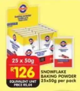 Shoprite Snowflake baking powder offer