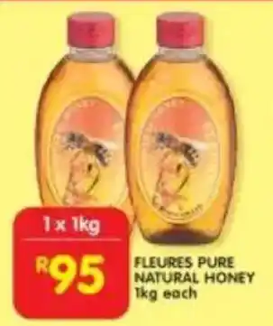 Shoprite Fleures pure natural honey offer