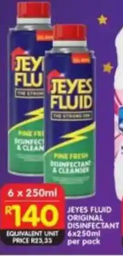 Shoprite Jeyes fluid original disinfectant offer