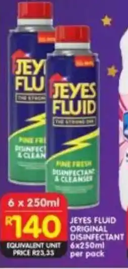 Shoprite Jeyes fluid original disinfectant offer