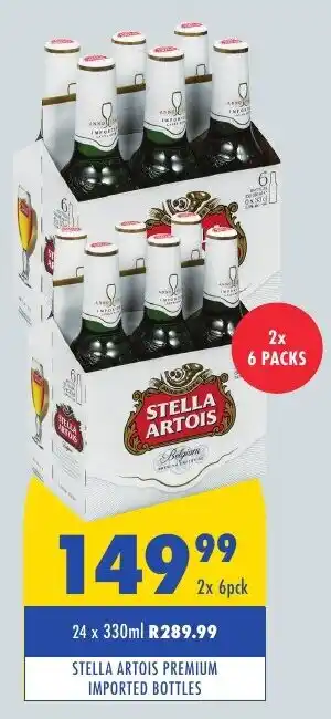 Tabooz Stella artois premium imported bottles offer