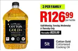 Take 'n Pay Cotton Gold Cottonseed Cooking Oil offer