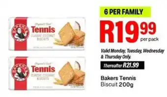 Take 'n Pay Bakers Tennis Biscuit offer