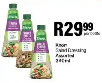 Take 'n Pay Knorr Salad Dressing Assorted offer