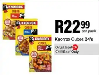 Take 'n Pay Knorrox Cubes offer