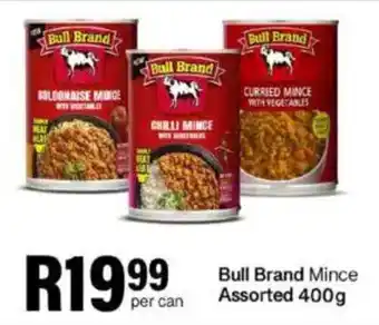 Take 'n Pay Bull Brand Mince Assorted offer