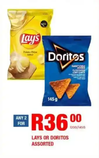 Take 'n Pay Lays or doritos assorted offer