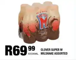 Take 'n Pay Clover super m milshake assorted offer