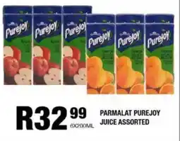 Take 'n Pay Parmalat purejoy juice assorted offer