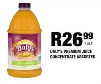 Take 'n Pay Daly's premium juice concentrate assorted offer