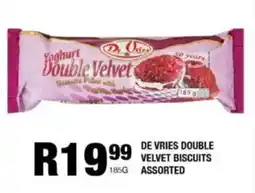 Take 'n Pay De vries double velvet biscuits assorted offer