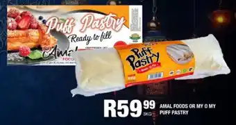 Take 'n Pay Amal foods or my o my puff pastry offer