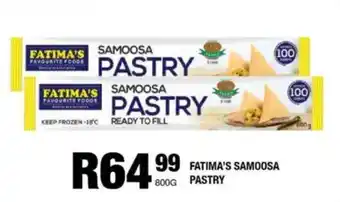 Take 'n Pay Fatima's samoosa pastry offer