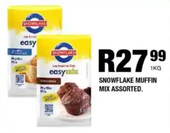 Take 'n Pay Snowflake muffin mix assorted offer