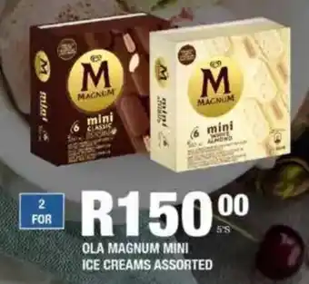 Take 'n Pay Ola magnum mini ice creams assorted offer