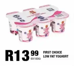 Take 'n Pay First choice low fat yoghurt offer