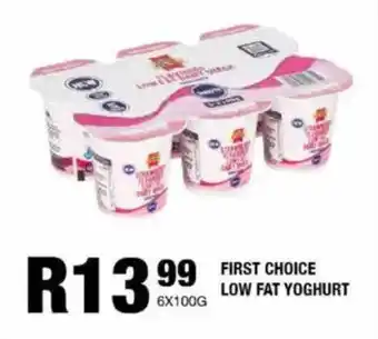 Take 'n Pay First choice low fat yoghurt offer