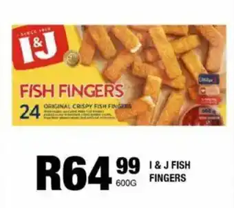 Take 'n Pay I&J fish fingers offer