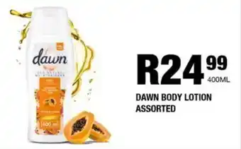 Take 'n Pay Dawn body lotion assorted offer