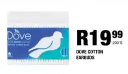 Take 'n Pay Dove cotton earbuds offer