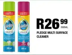 Take 'n Pay Pledge multi surface cleaner offer