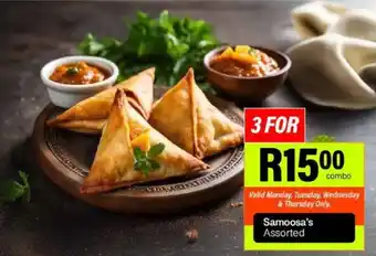 Take 'n Pay Samoosa's Assorted offer