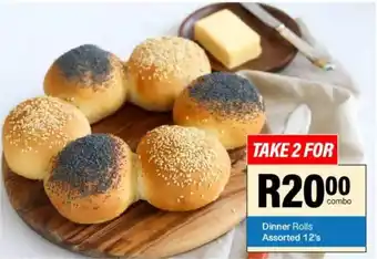 Take 'n Pay Dinner Rolls Assorted offer