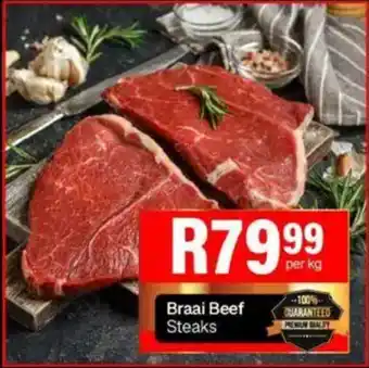 Take 'n Pay Braai Beef Steaks offer