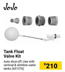 Builders Warehouse JoJo Tank Float Valve Kit offer