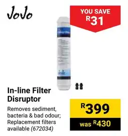 Builders Warehouse In-line Filter Disruptor offer