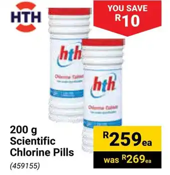 Builders Warehouse HTH Scientific Chlorine Pills offer