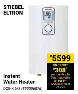 Builders Warehouse STIEBEL ELTRON Instant Water Heater offer