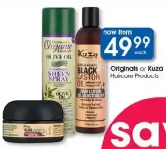 Clicks Originals or Kuza Haircare Products offer