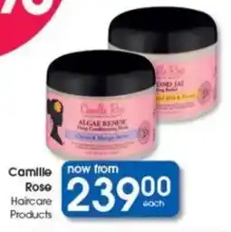 Clicks Camille Rose Haircare Products offer