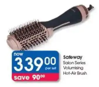 Clicks Safeway Salon Series Volumising Hot-Air Brush offer