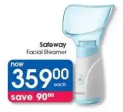 Clicks Safeway Facial Steamer offer