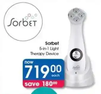 Clicks Sorbet 5-in-1 Light Therapy Device offer