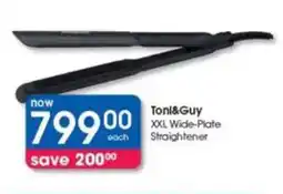 Clicks Toni&Guy XXL Wide-Plate Straightener offer