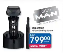 Sorbet Man 4-Blade Shaving System