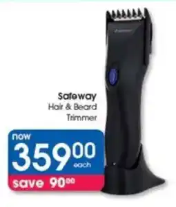 Clicks Safeway Hair & Beard Trimmer offer