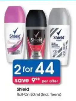 Clicks Shield Roll-On (Incl. Teens) offer