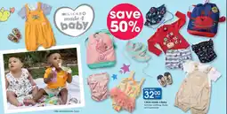 Clicks Clicks Made 4 Baby Summer Clothing, Shoes and Swimwear offer