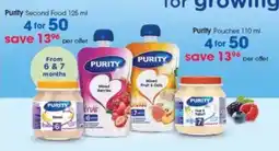 Clicks Purity Second Food offer