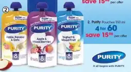 Clicks Purity Pouches offer