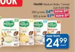 Clicks Nestlé Nestum Baby Cereal Just Add Milk offer