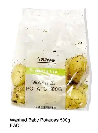 Save Washed Baby Potatoes offer