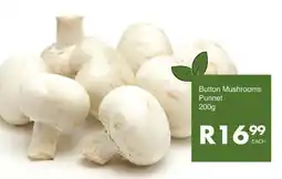 Save Button Mushrooms Punnet offer