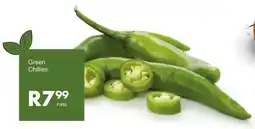 Save Green Chillies offer